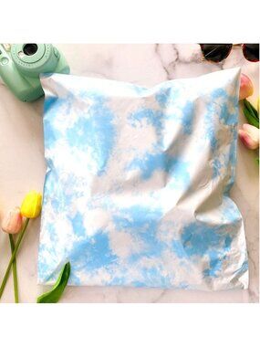 Cloud Print Polymailers - 14x17, pack of 50